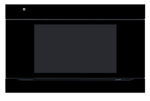 Interra 4 - 7 Touch Panel Frame - Black Acrylic
