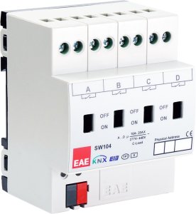 SW104 ACTUADOR DE CONMUTACIÓN 4X16A, 500A