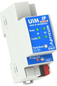 Apricum UIMip-Sec - KNX IP Secure Interface with 4 (Secure) tunneling channels, 2SU, REG